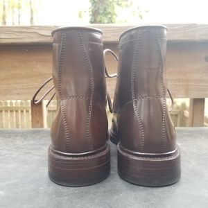 frye james lace up cordovan